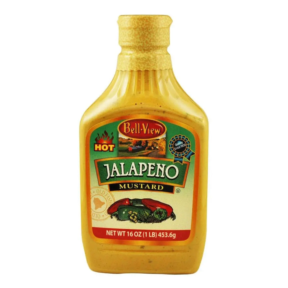 Bell-View 16 Oz Jalapeno Mustard Bell-View