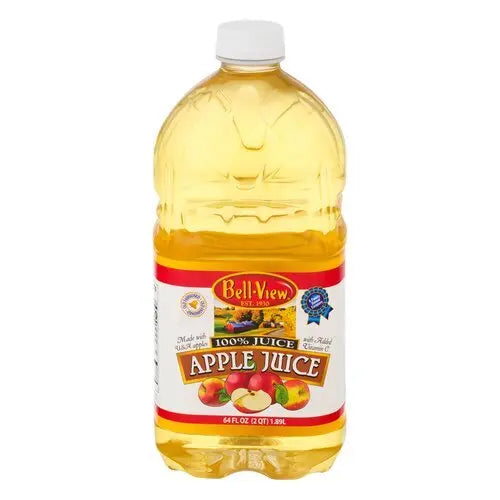 Bell-View 64 Oz Apple Juice Bell-View