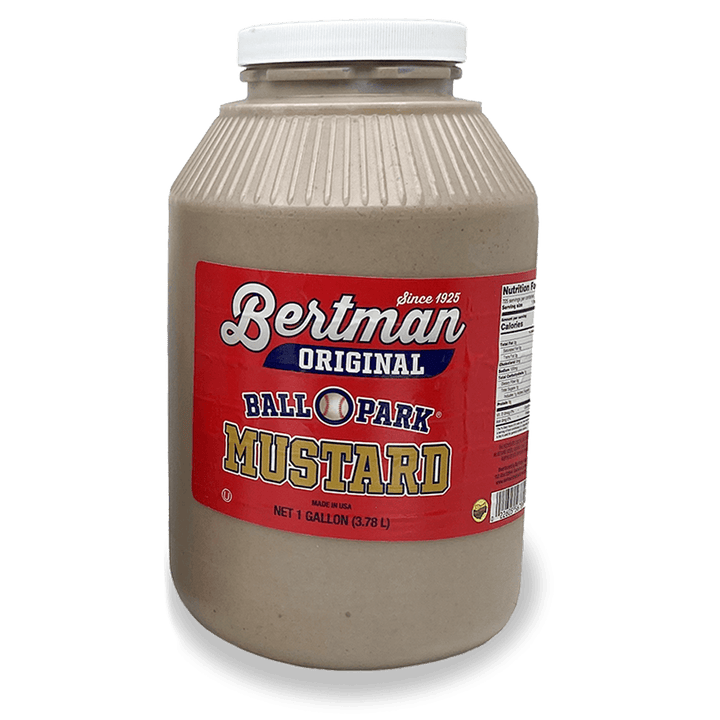 Bertman Original Ball Park Mustard 1 Gallon Bertman