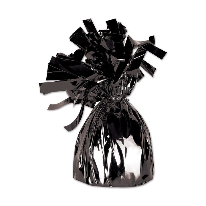 Beistle Black Metallic Wrapped Balloon Weight (50804) Beistle