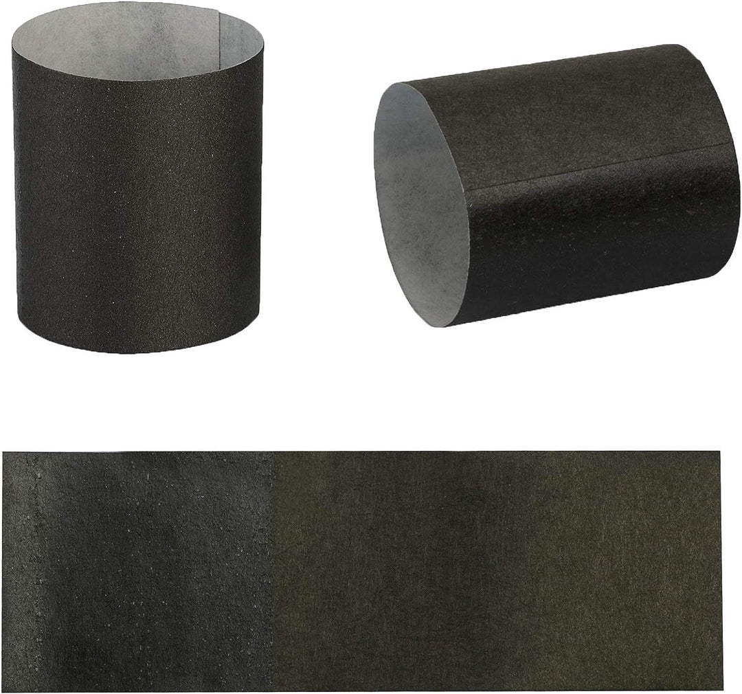 Black Paper Napkin Ring Bands