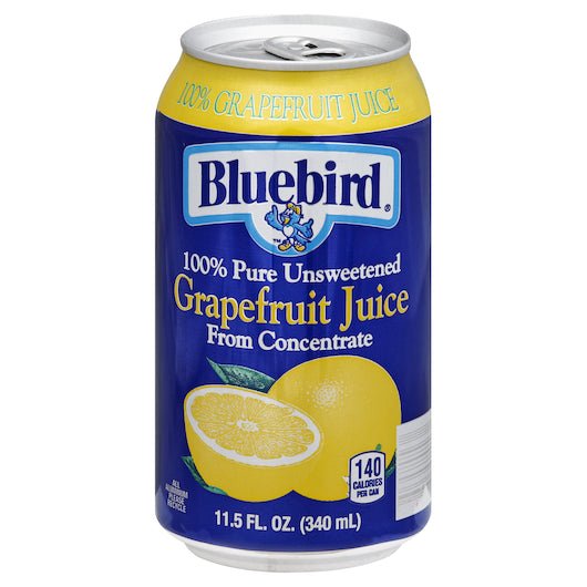 Bluebird White Grapefruit Juice 11.5 Oz Can 24/Case