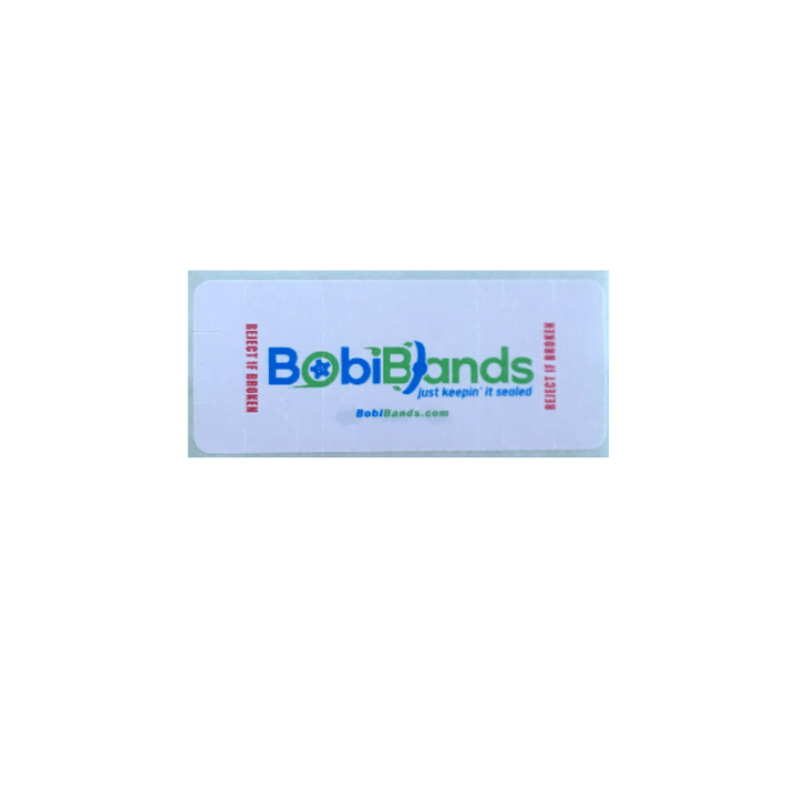 BobiBands BB03856 Tamper Resistant Labels 3"