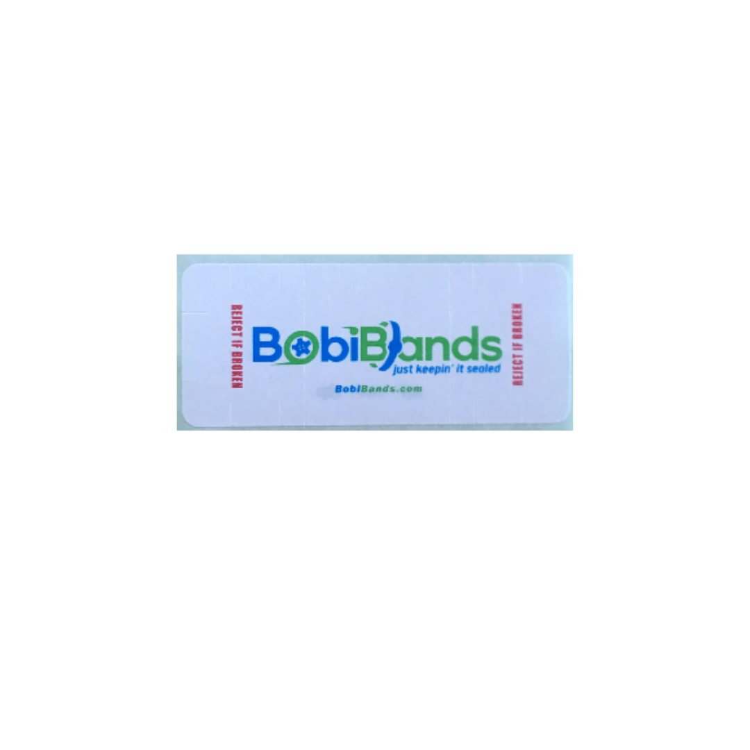 BobiBands BB03856 Tamper Resistant Labels 3"