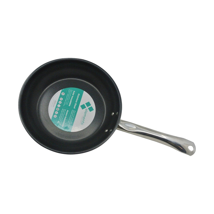Browne Foodservice Elements 5734060 Teflon Select Stainless Steel Fry Pan 9.5" Browne Foodservice