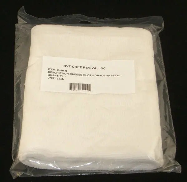 Chef Revival 4 Square Yards Cheesecloth Grade 40 (G-40-R) Chef Revival