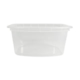 CuBE DR-516-CB 16 Oz Rectangle Clear Bottom Only 400/Case
