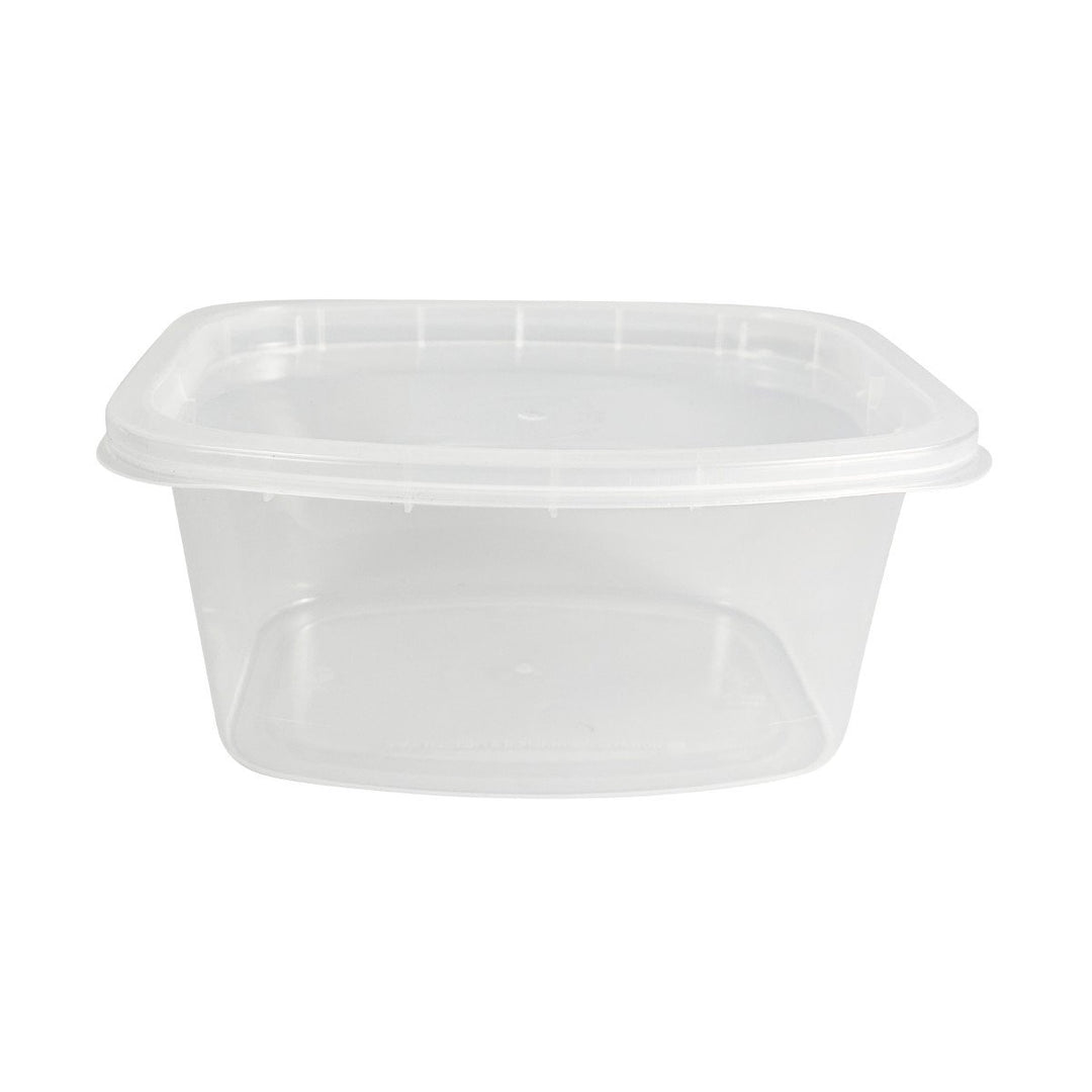 CuBE DR-516-CB 16 Oz Rectangle Clear Bottom Only 400/Case