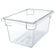 Cambro Camwear 12189CW135 4.75 Gallon Food Storage Box  12" x 18" x 9"