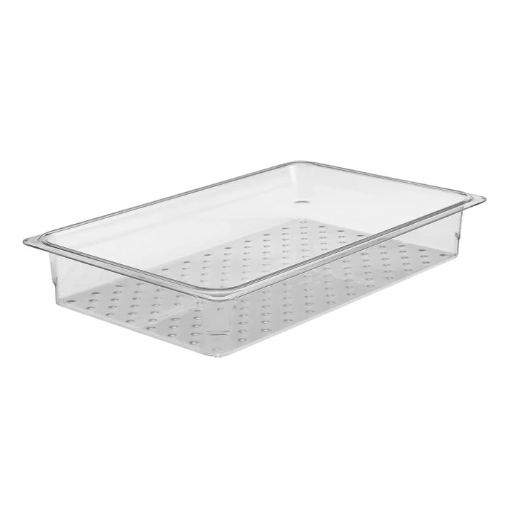 Cambro Camwear 35CLRCW-135 Full Size 3" Colander Food Pan Cambro
