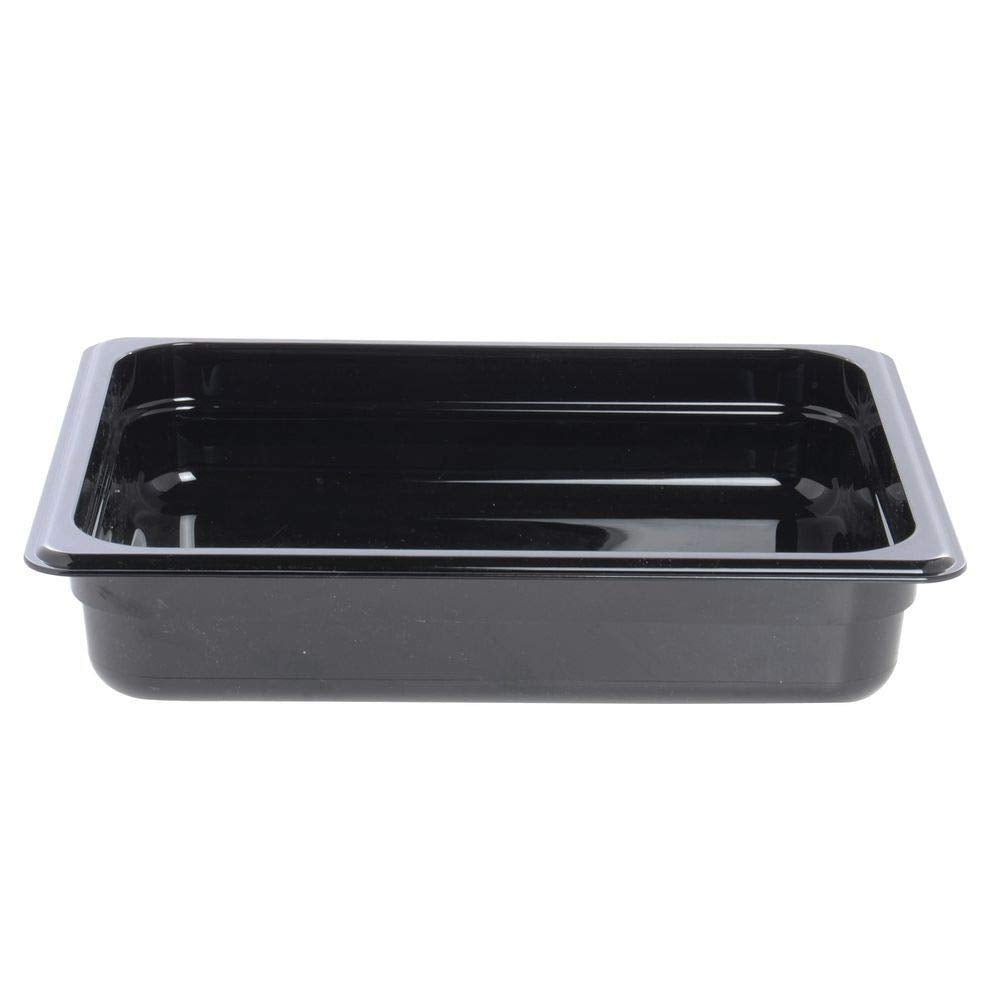 Cambro H-PAN 22HP771 1/2 Size 2" High Heat Onyx Food Pan Cambro