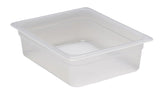 Cambro Camwear 26PP190 1/2 Size 6" Translucent Food Pan