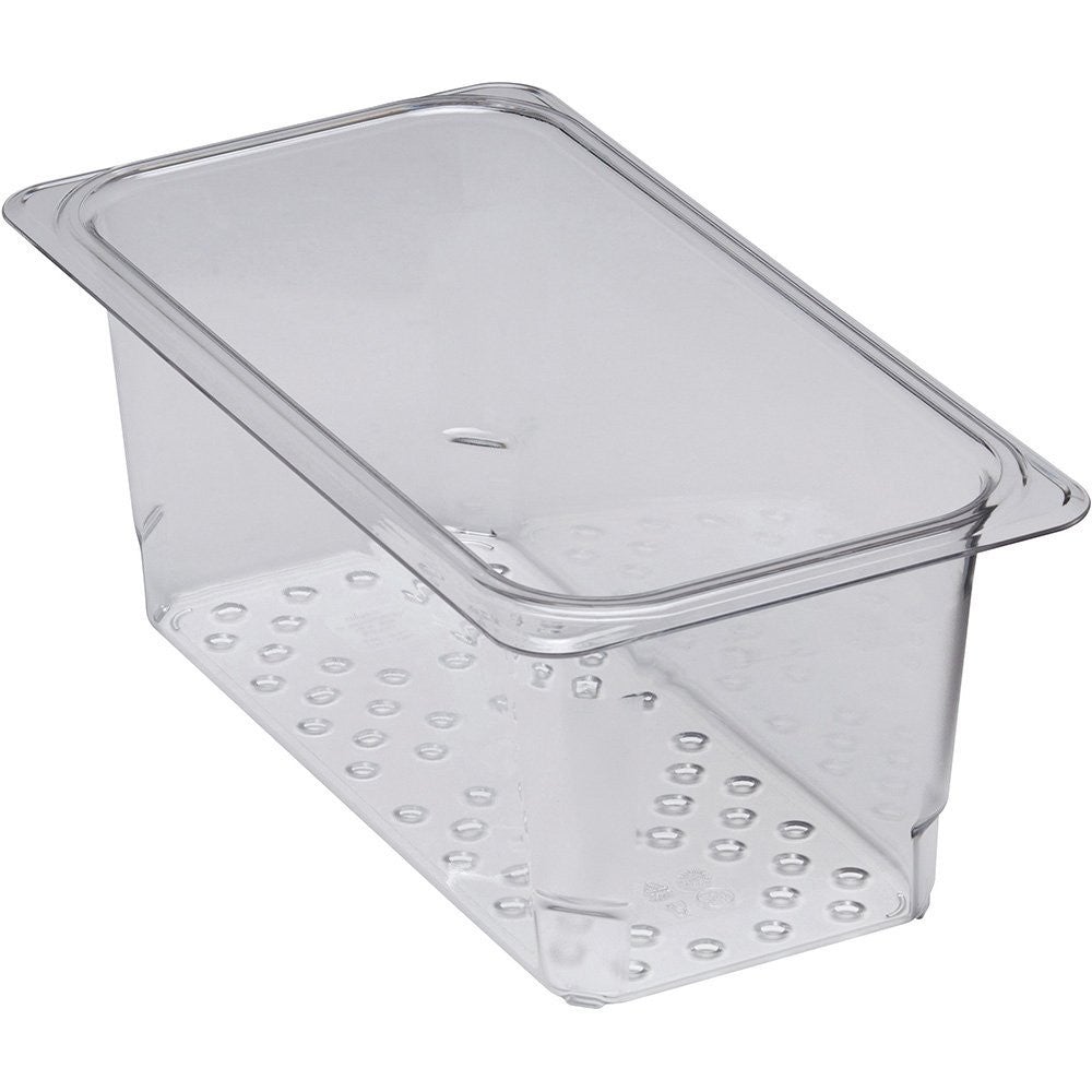 Cambro 35CLRCW-135 1/3 Size Clear 5" Deep Colander