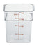 Cambro 4SFSCW 4 Qt Square Container Cam-Wear