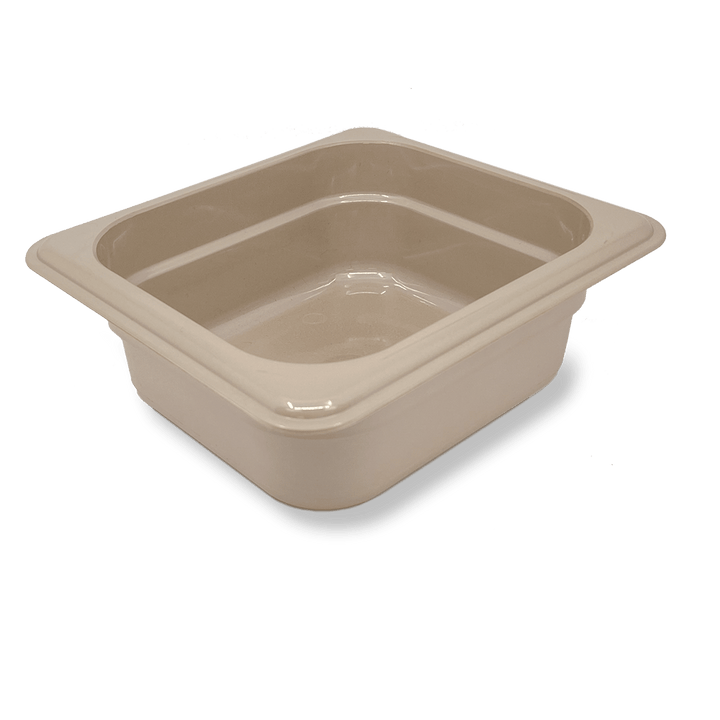 Cambro H-PAN 62HP772 1/6 Size 2" High Heat Sandstone Food Pan Cambro