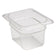 Cambro Camwear 86CW135 1/8 Size 4" Food Pan