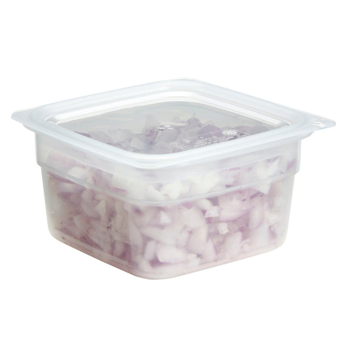 Cambro Freshpro Camsquares HFSFSPROPP 1/2 qt Square Container Only Cambro