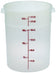Cambro RFS22PP 22 Qt Round Translucent Container