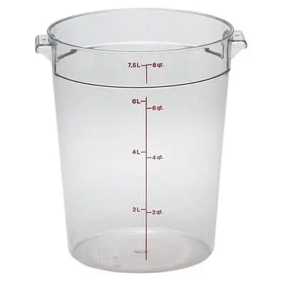 Cambro RFSCW8 8 Qt Round Container Cambro