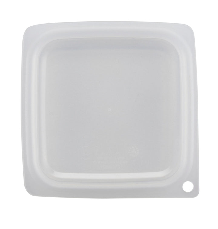 Cambro SFC1FPPP Square Translucent Seal Cover for 1/2 and 1 qt Food Containers Cambro