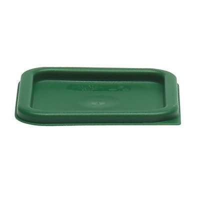 Cambro SFC2-452 Camsquares Green Square Lid for 2 and 4 qt Food Containers