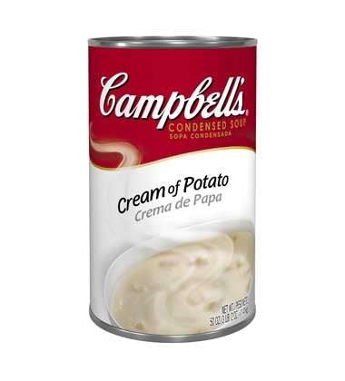 Campbell's Cream of Potato Soup 50 Oz Cans