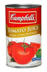 Campbell's Tomato Juice 5.5 Oz Cans 48/Case