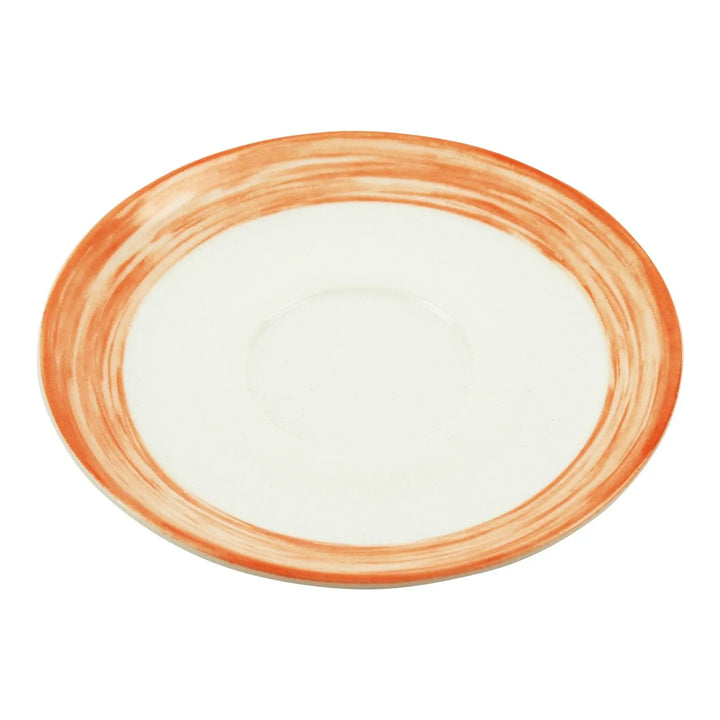 Cardinal C3787 5.5" Saucer Brushed Orange Band Cardinal