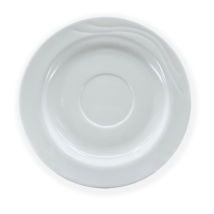 Cardinal D6909 White Shade Saucer 5-7/8" Cardinal