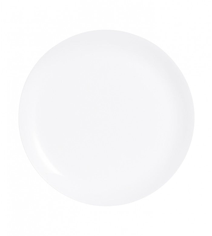 Cardinal Evolutions N9360 White Rimless Plate 10-5/8" Cardinal