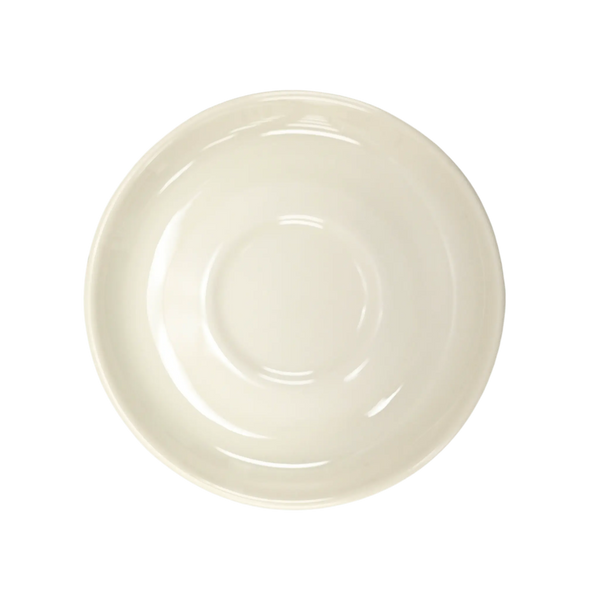 Cardinal F3042 American White Rolled Edge Saucer 5 - 7/8