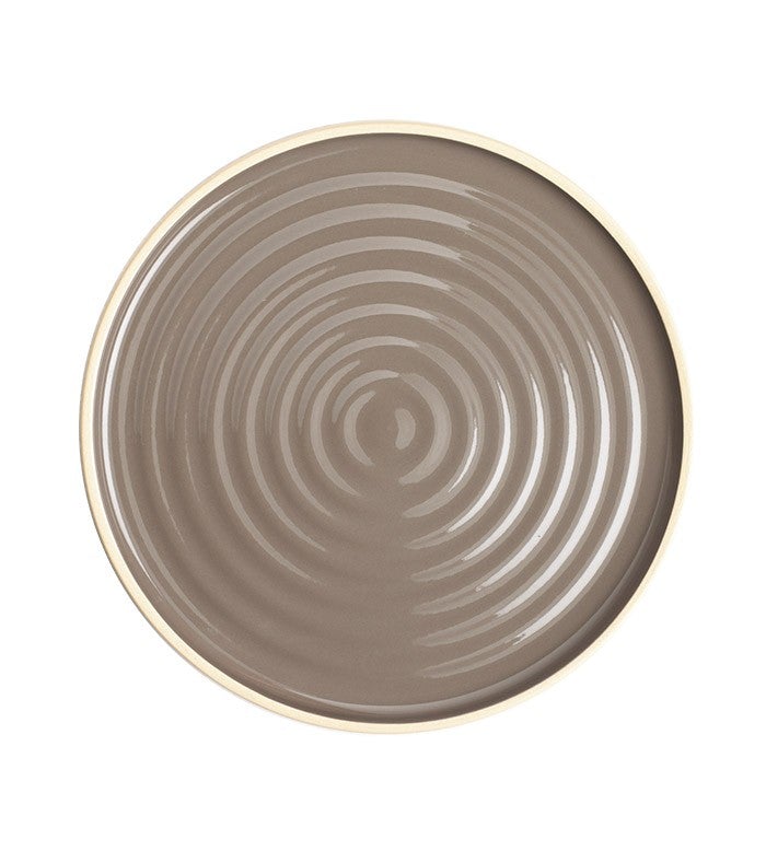 Chef & Sommelier FK944 Geode Grey Dessert Plate 8" Chef & Sommelier