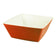 Cardinal R0485 7" Porcelain Square Mix Up Bowl Burgundy