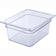 Carlisle StorPlus 10222B-07 1/2 Size Clear 6" Deep Food Pan