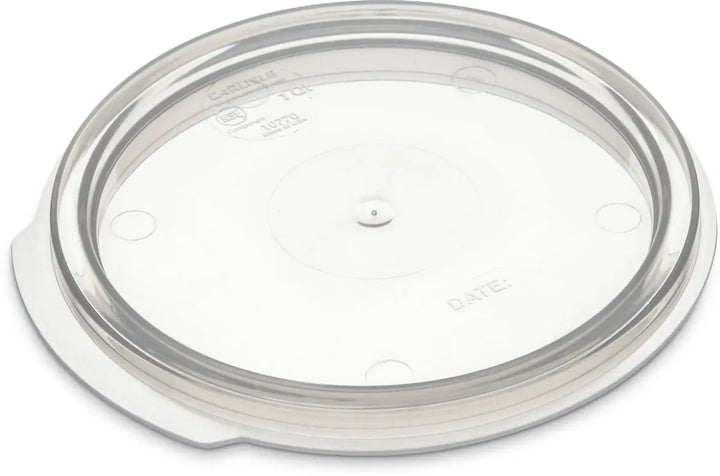 Carlisle 1077030 1 Qt Round Lid Translucent Storplus Carlisle