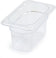 Carlisle StorPlus 3068707 1/9 Size Clear 4" Deep Insert Pan