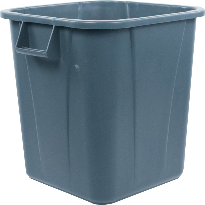 Carlisle 341540-23 40 Gallon Gray Square Waste Container Carlisle
