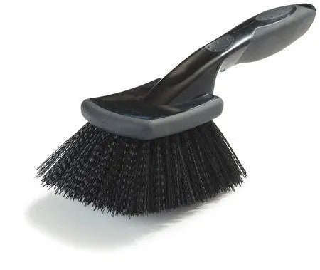 Carlisle 3650603 8" Black Ergonomic Scrub Brush Carlisle