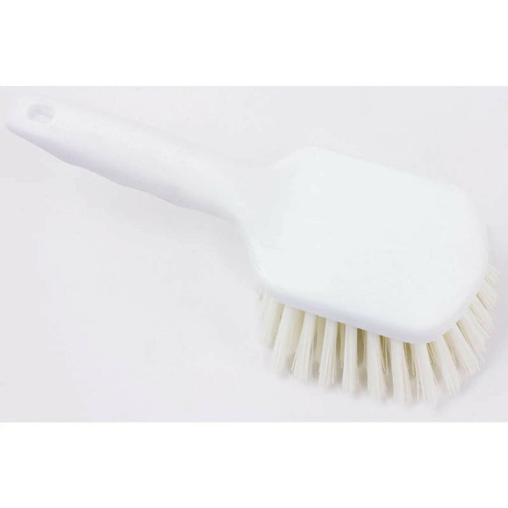 Carlisle 40541EC02 8" White Hand Scrub Brush Carlisle