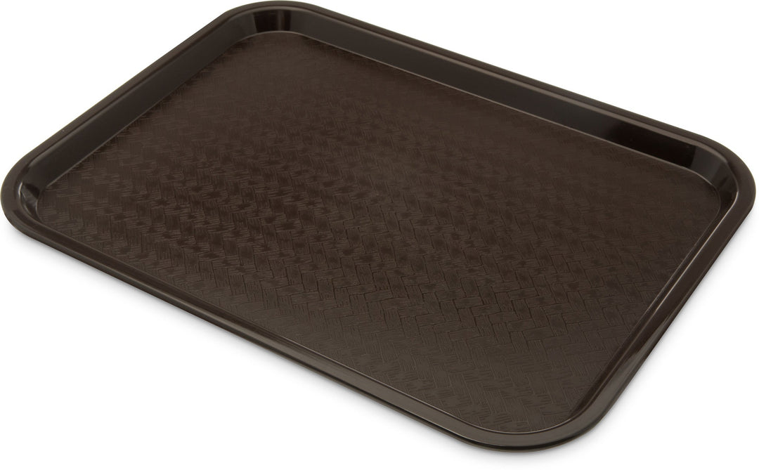 Carlisle CT121669 12" x 16" Fast Food Tray Brown