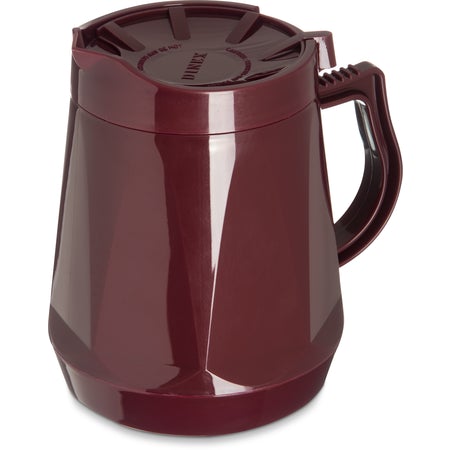 Carlisle Dinex DX115061 Cranberry Insulated Beverage Server Half Liter Carlisle