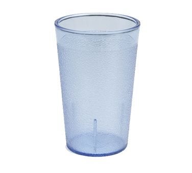 Carlisle Dinex DX550654 Ice Blue Pebbled SAN Tumbler 9.5 oz