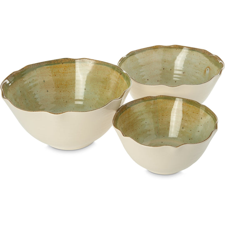 Carlisle Gathering GA5500770 Melamine 3 Piece Bowl Set