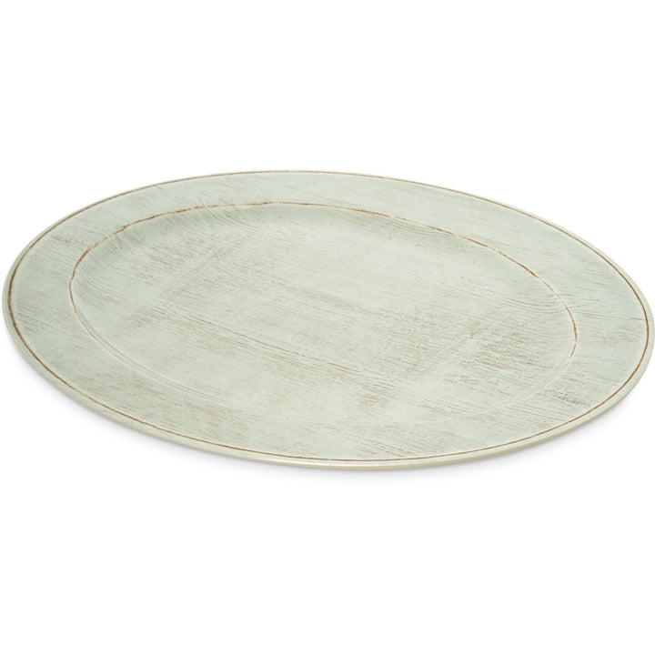 Carlisle Grove 6402106 Buff Melamine Oval Platter 20" x 14" Carlisle
