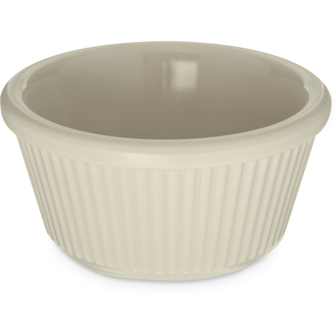 Carlisle S282-42 3 Oz Fluted Ramekin Bone Carlisle