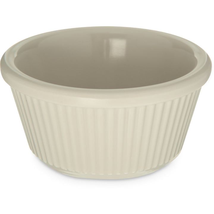 Carlisle S282-42 3 Oz Fluted Ramekin Bone Carlisle
