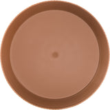 Carlisle WeaveWear 10 Inch Round Platter Light Brown