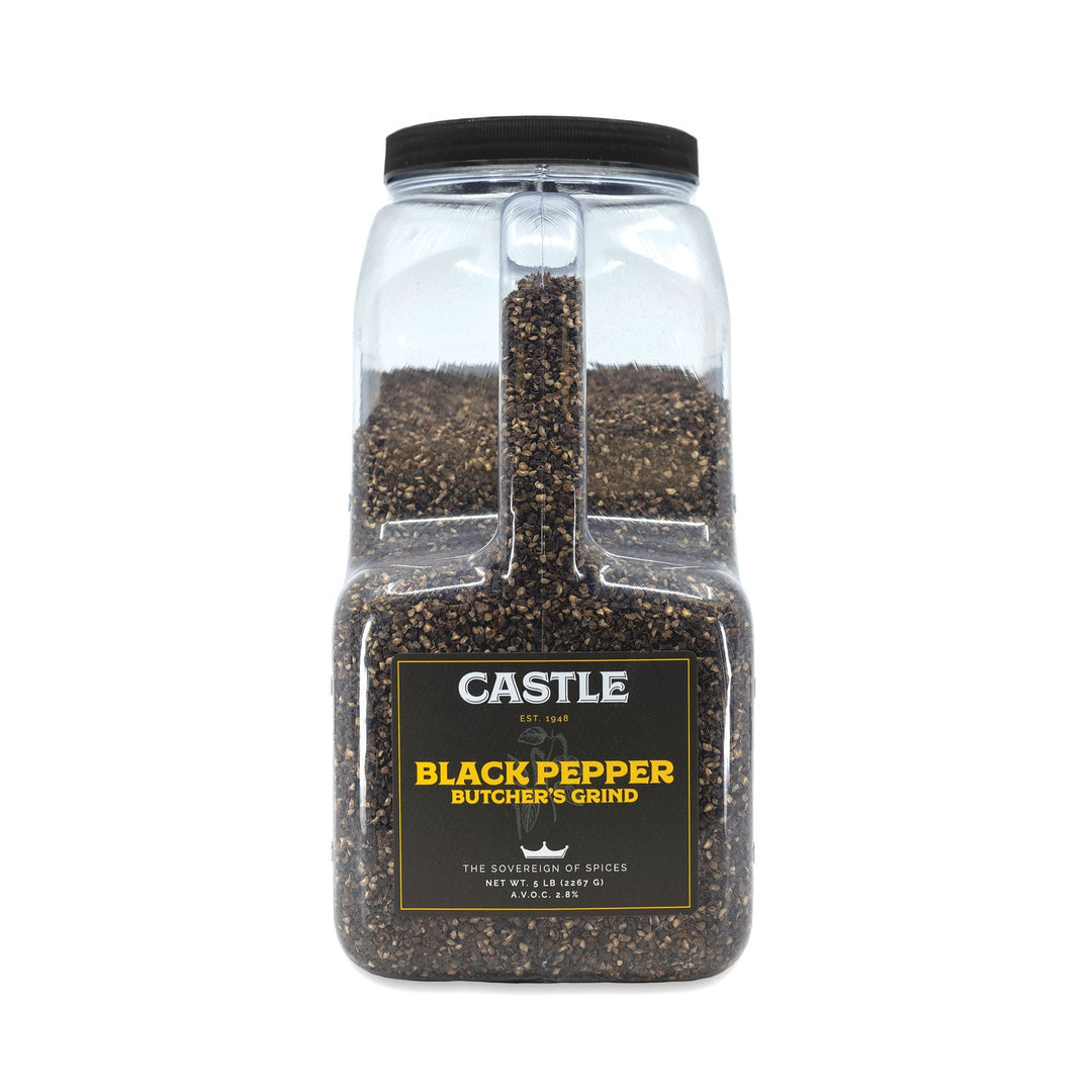 Castle Butcher's Grind Coarse Ground Black Pepper 5 Pound