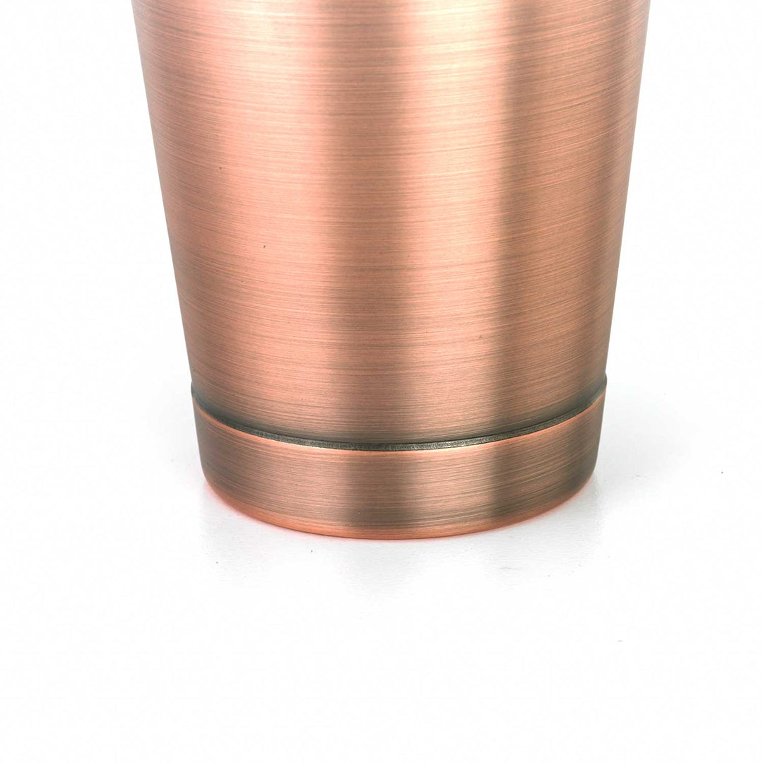 Barfly M37008ACP Antique Copper Bar Shaker 28 oz 6/Case Barfly