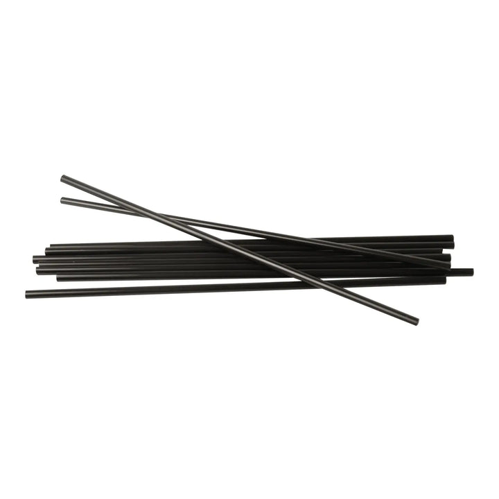 Cell-O-Core 7.75" Black Slim Straws Cell-O-Core